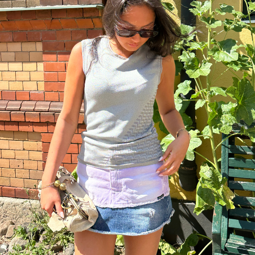 Silver Sleeveless Top - Escada