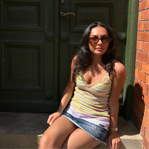 Multicolor Stripe Tank Top - Dolce & Gabbana