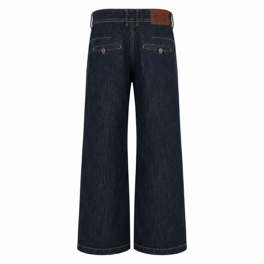 Dark Wash Straight Leg Jeans