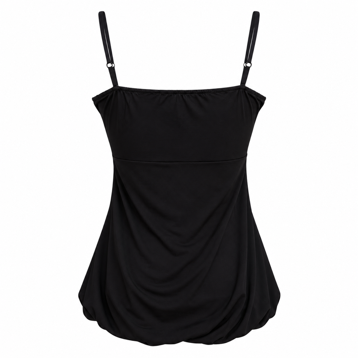 Black Sequin Camisole Top – Size S-M