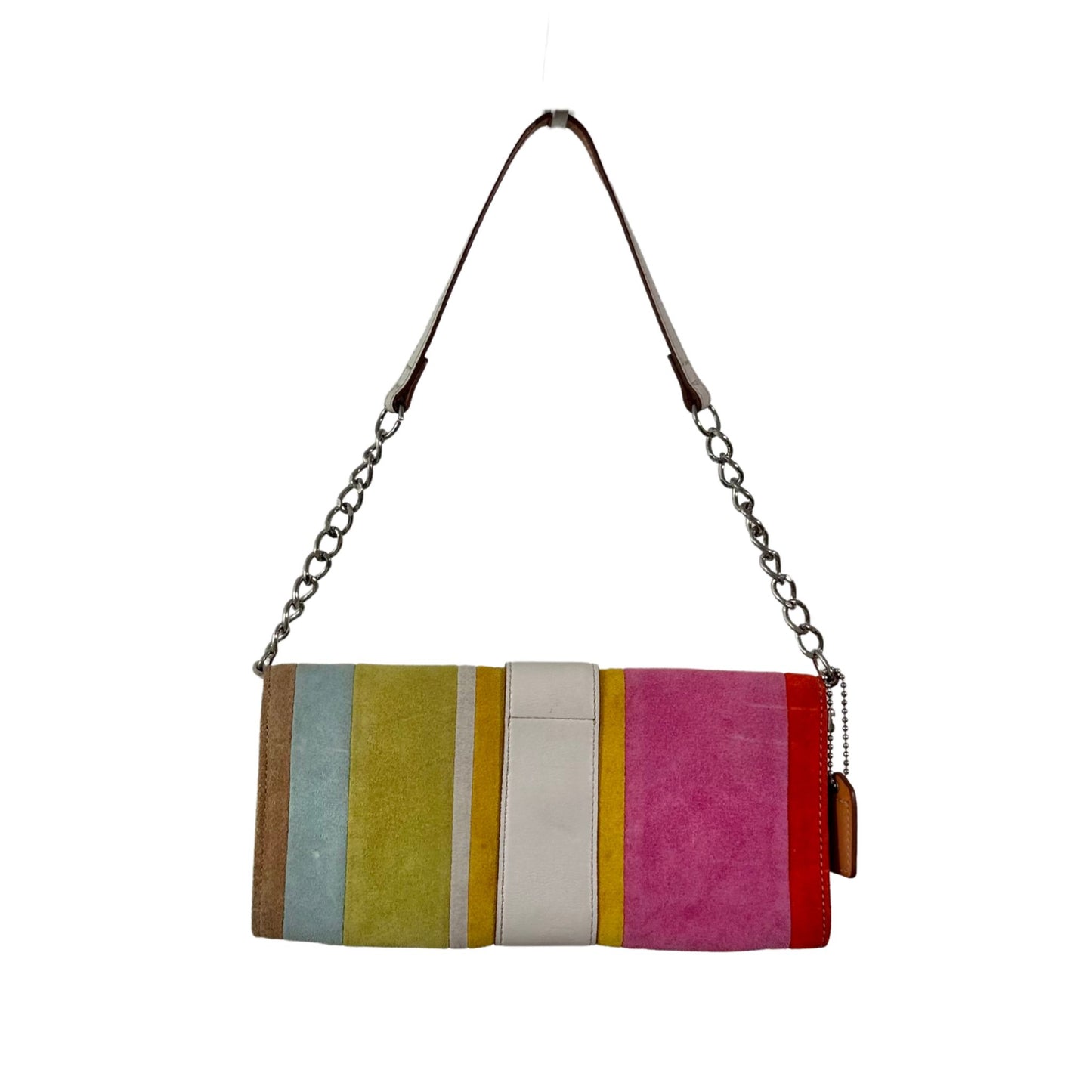 Coach Multicolor Suede Pochette