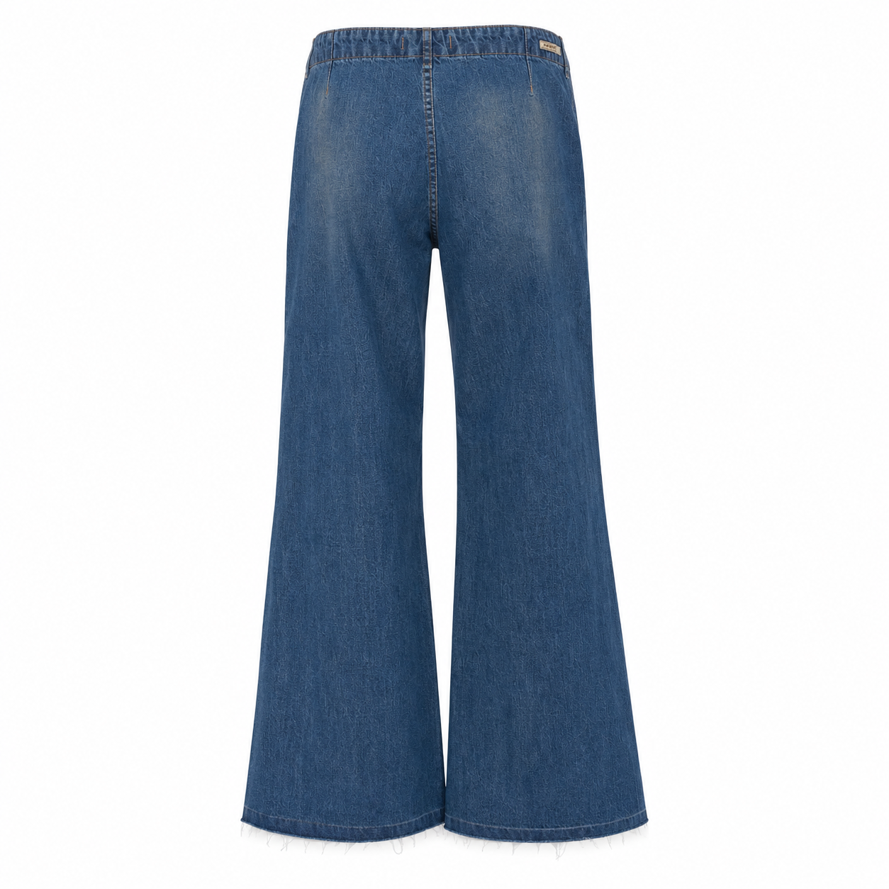 Wrap Detail Flare Jeans
