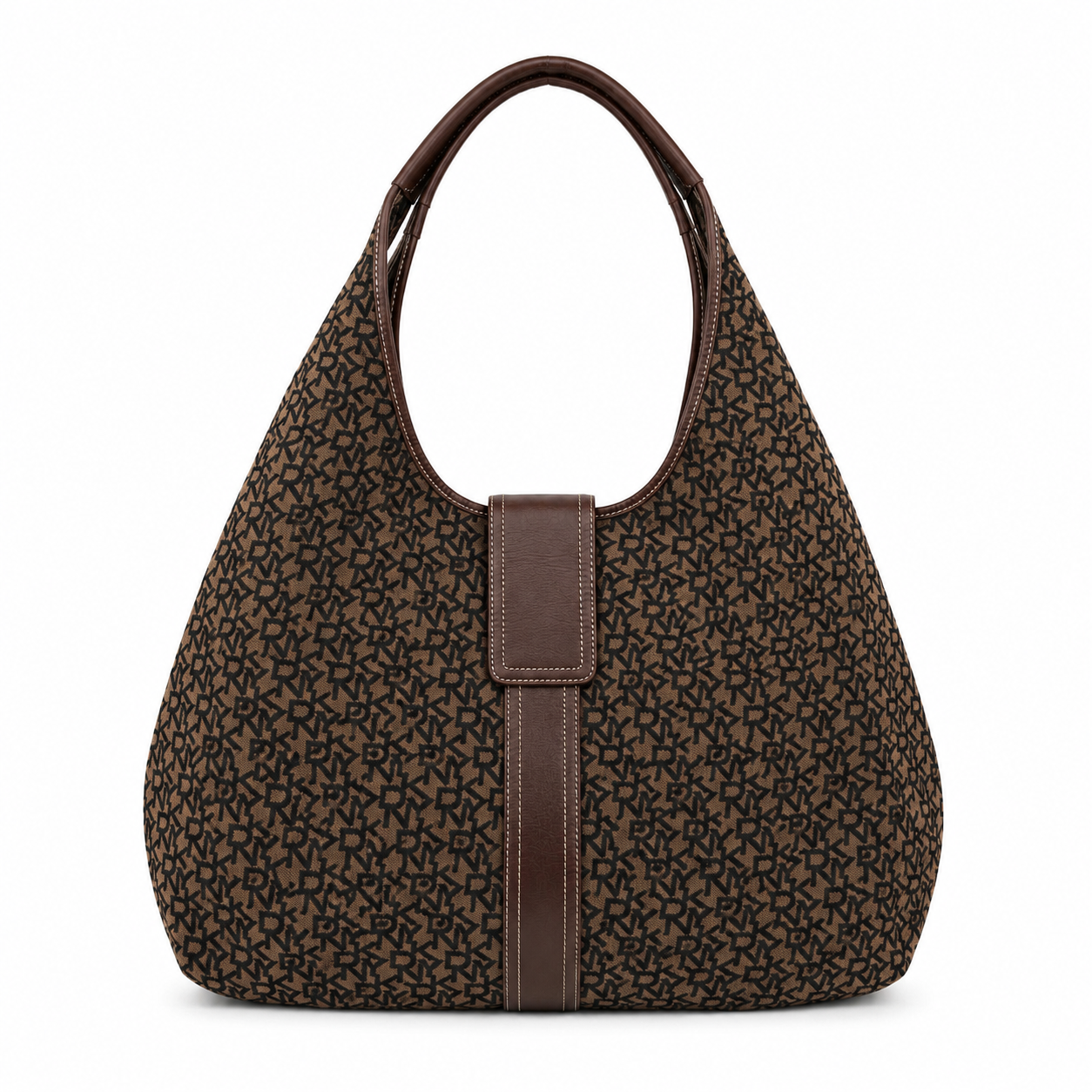 DKNY Monogram Buckle Hobo