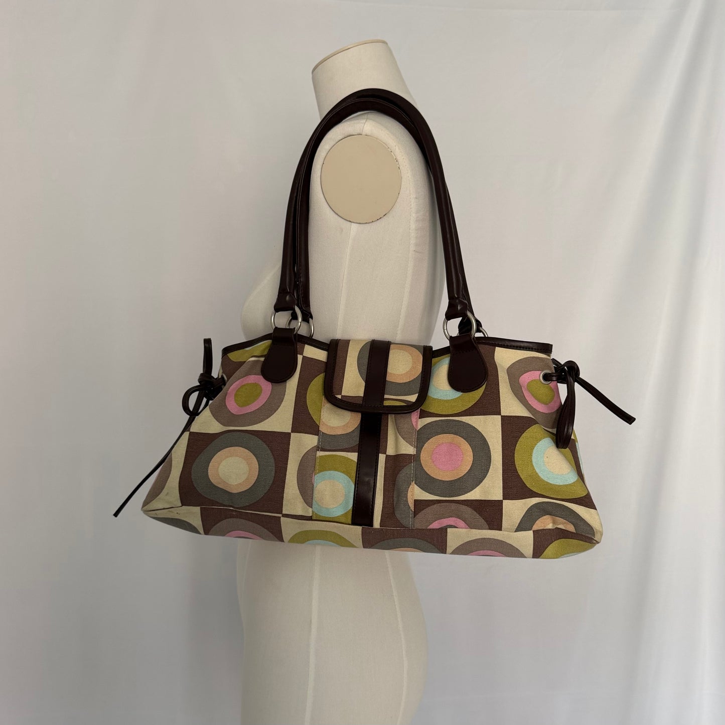 Retro Canvas Shoulder Bag