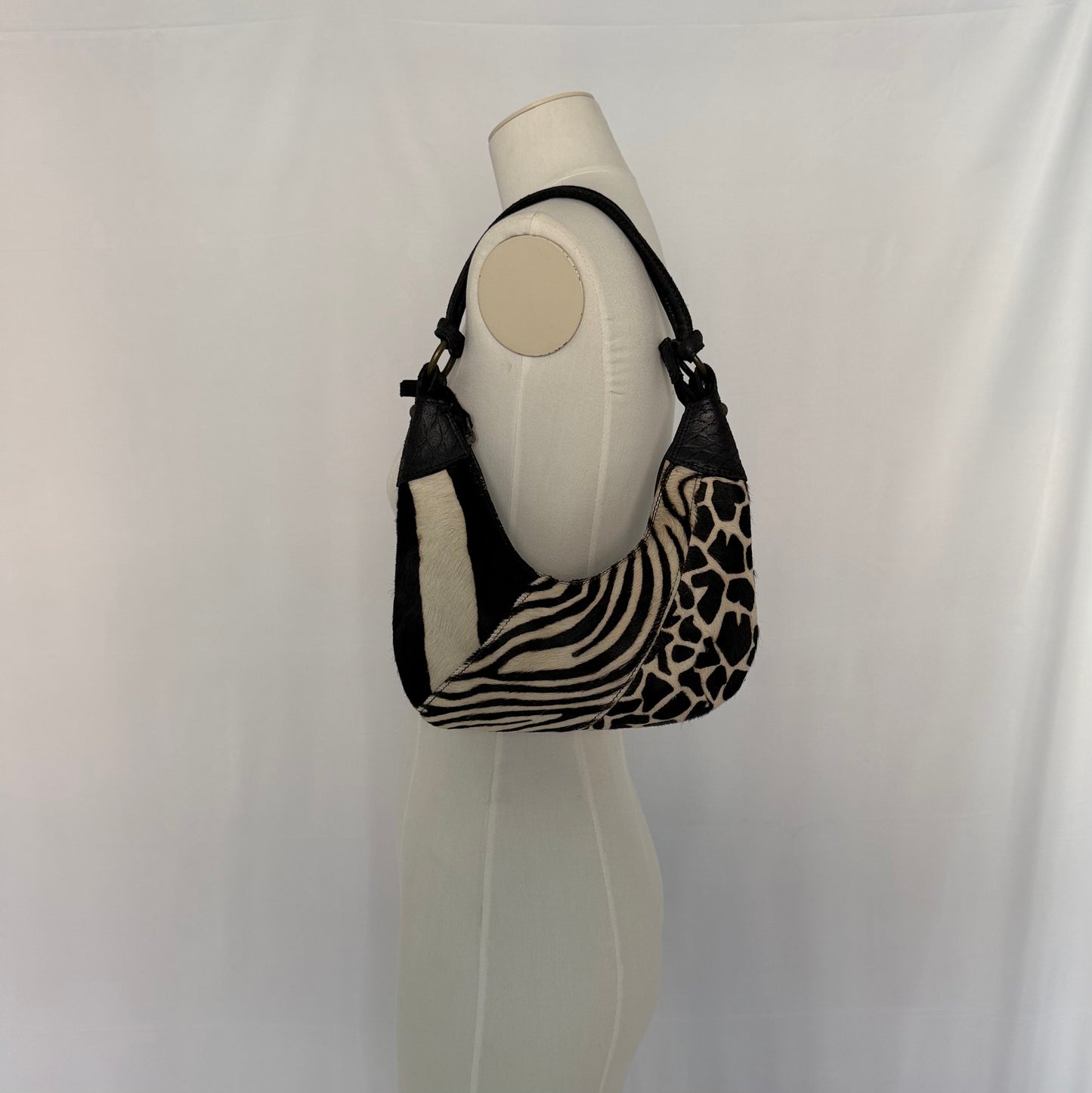 Cow Hide Suede Mini Bag