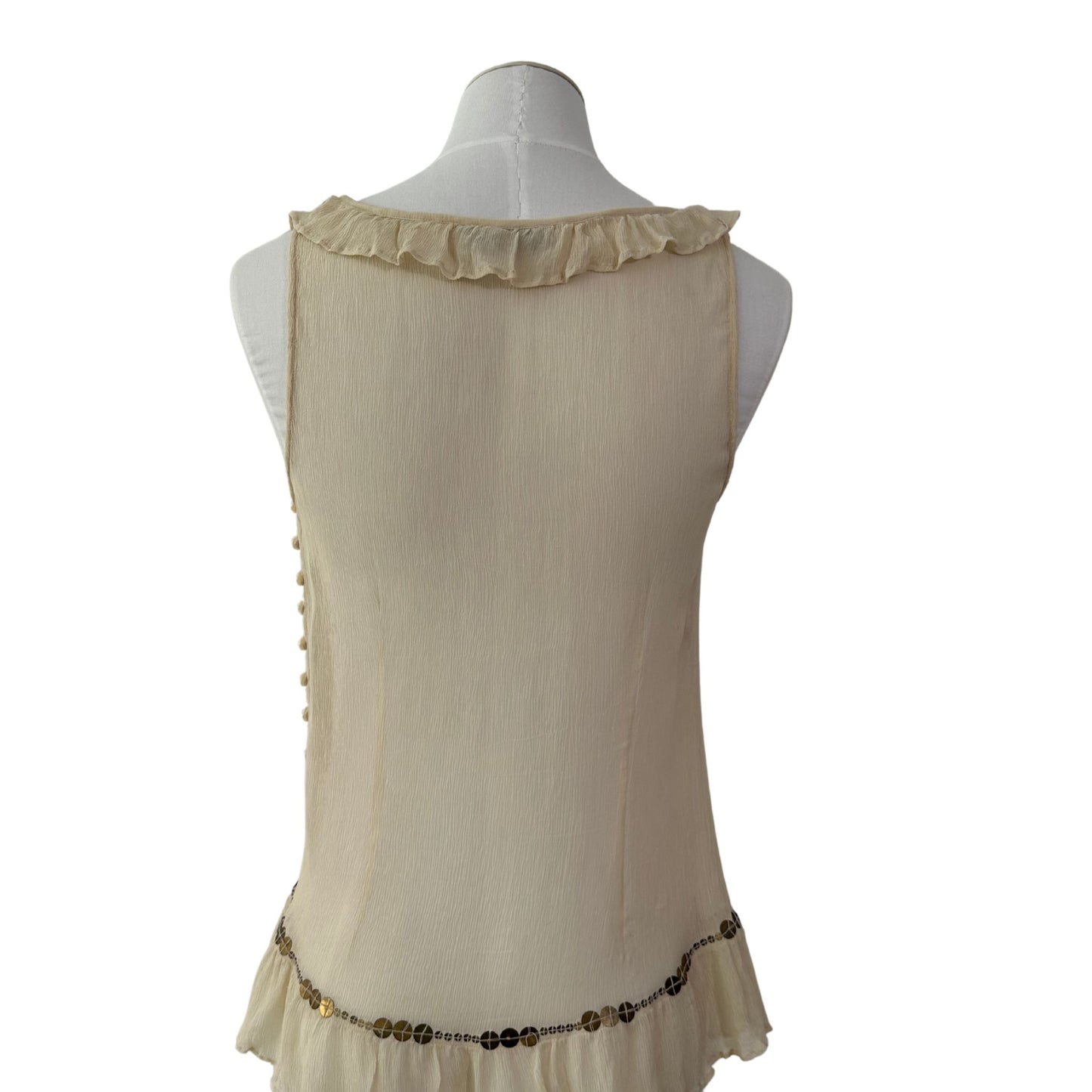 Boho Flowy Detail Tank Top