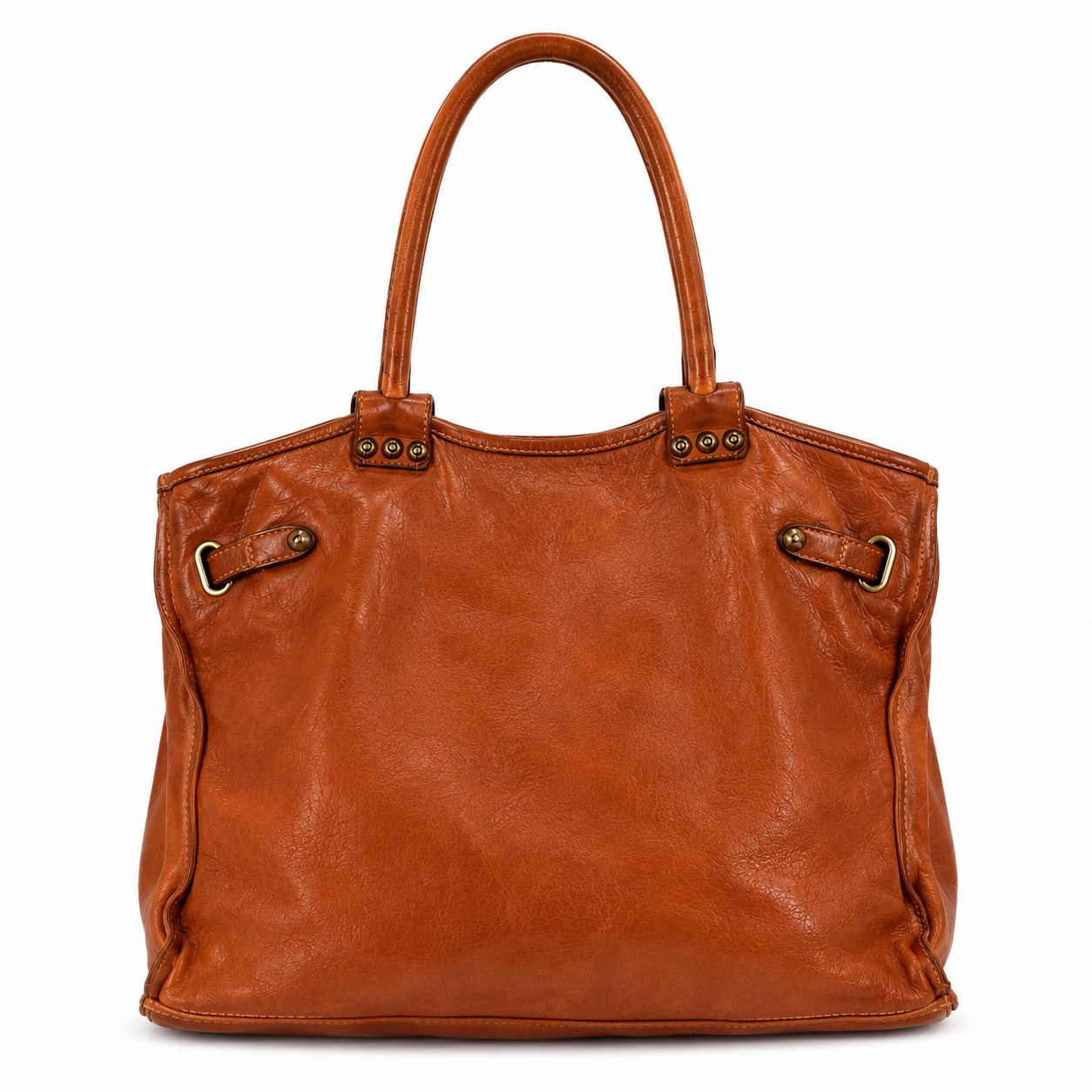 Cognac Slouchy Firkin