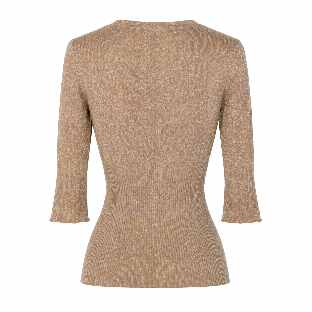 Glitter Crystal Button Top