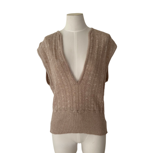 Knit Drawstring Top