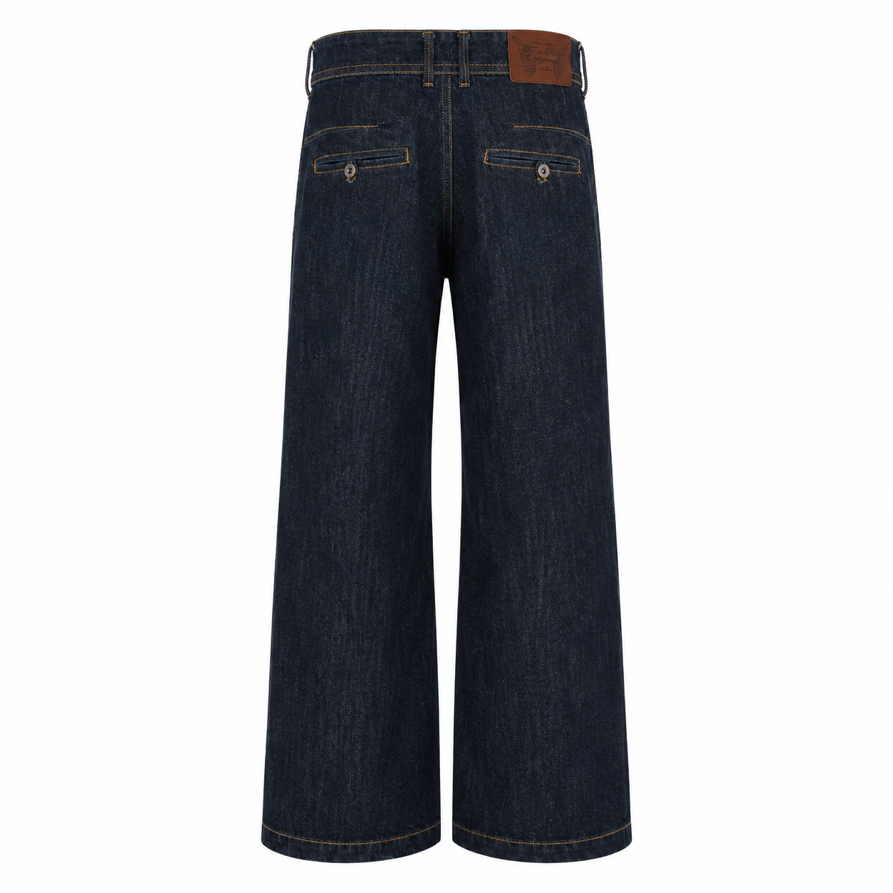 Dark Wash Straight Leg Jeans