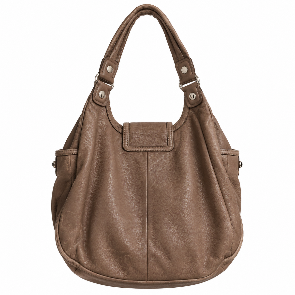 Marc by Marc Jacobs Brown Leather Shoulder Bag – Large Hobo