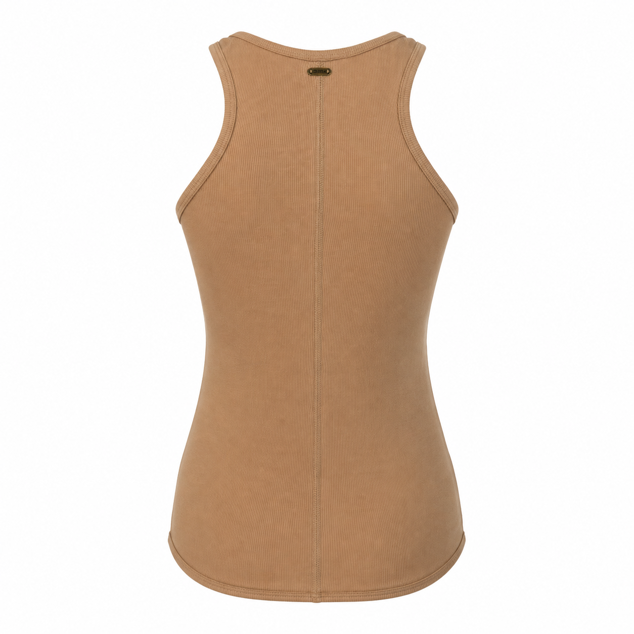 Gold Sequin Mesh Tank