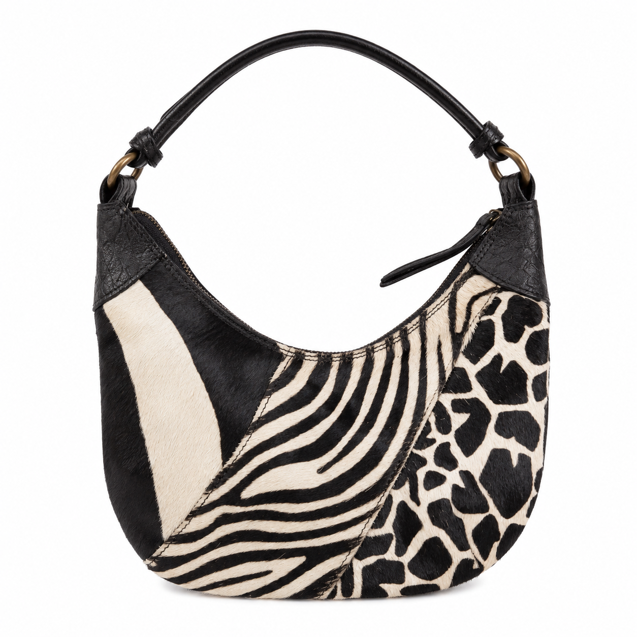 Cow Hide Suede Mini Bag