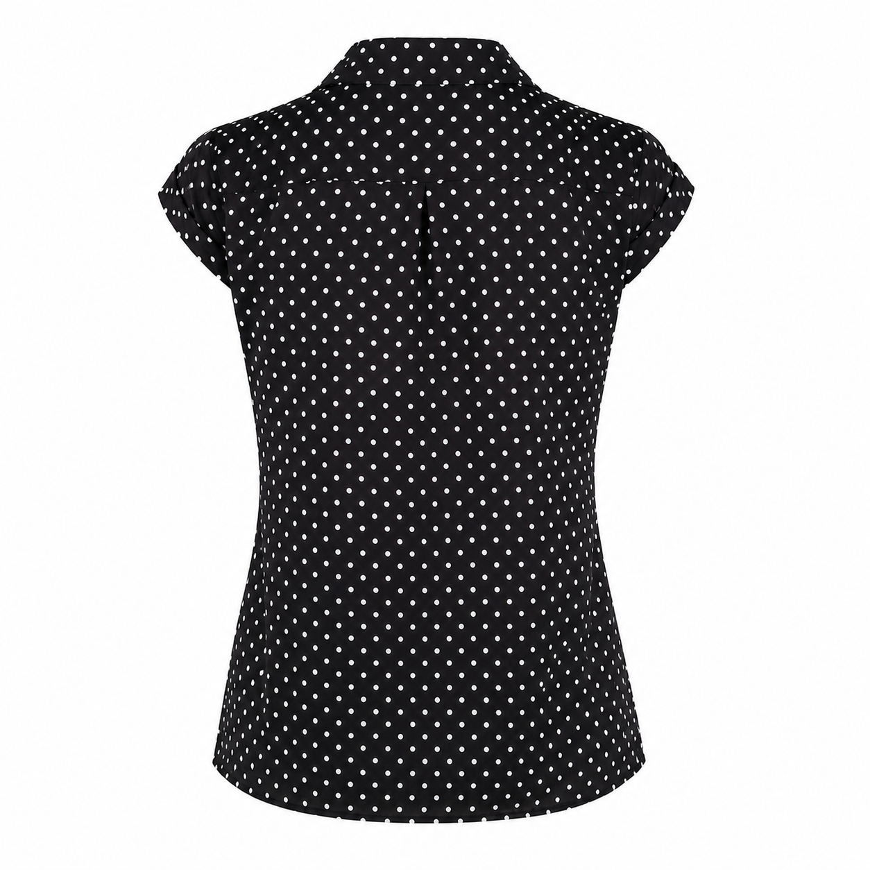 Polka Dot Button Blouse