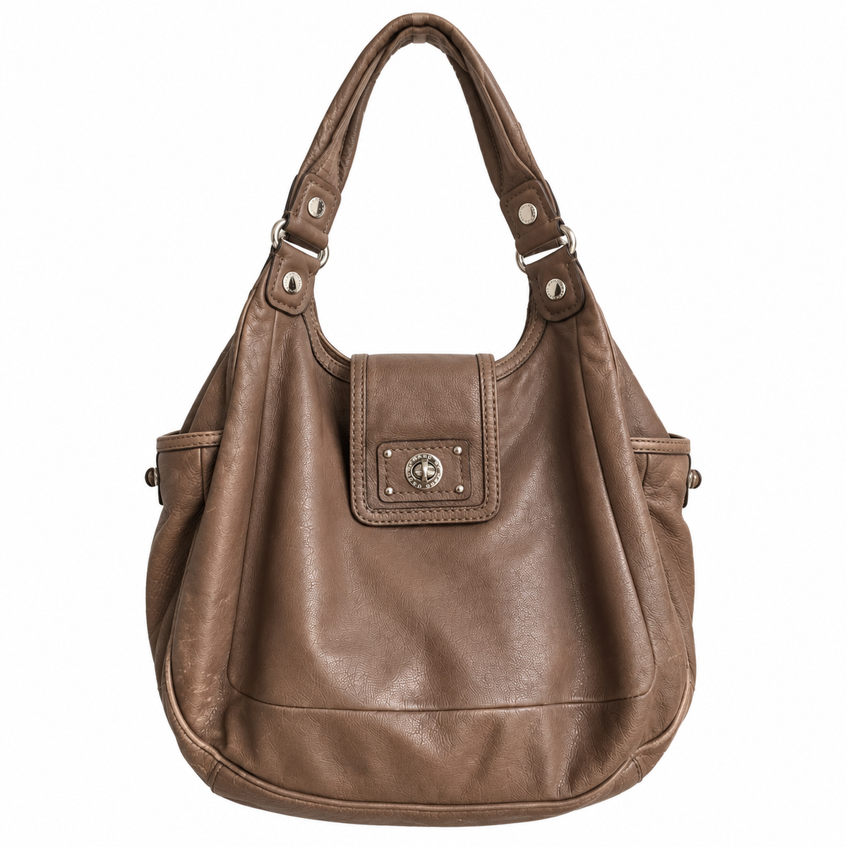Marc by Marc Jacobs Brown Leather Shoulder Bag – Large Hobo