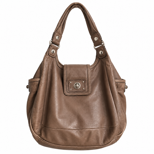Marc by Marc Jacobs Brown Leather Shoulder Bag – Large Hobo