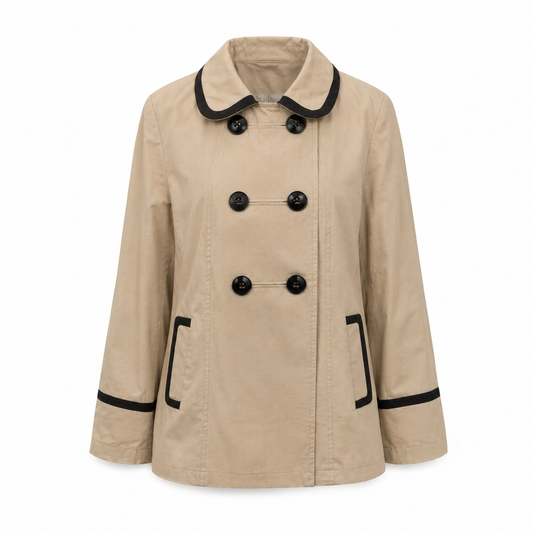 Short Detail Trench Coat