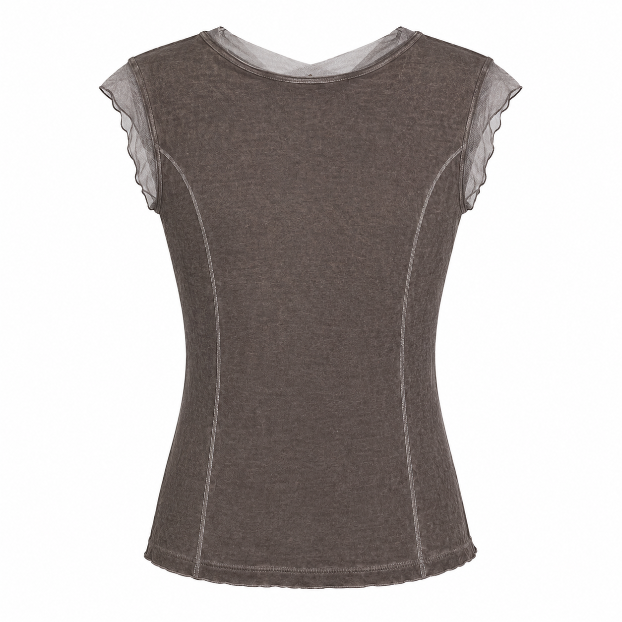 Mesh Detail Tshirt