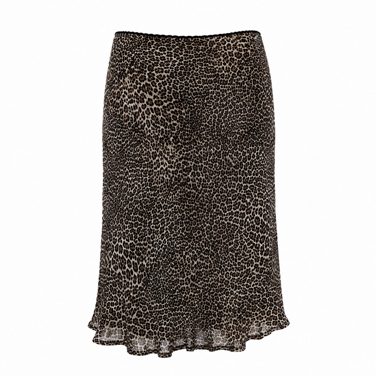 Leopard Midi Skirt