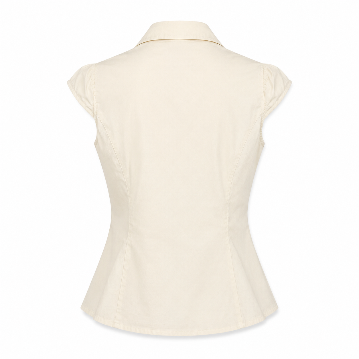 Short Sleeve Detail Blouse
