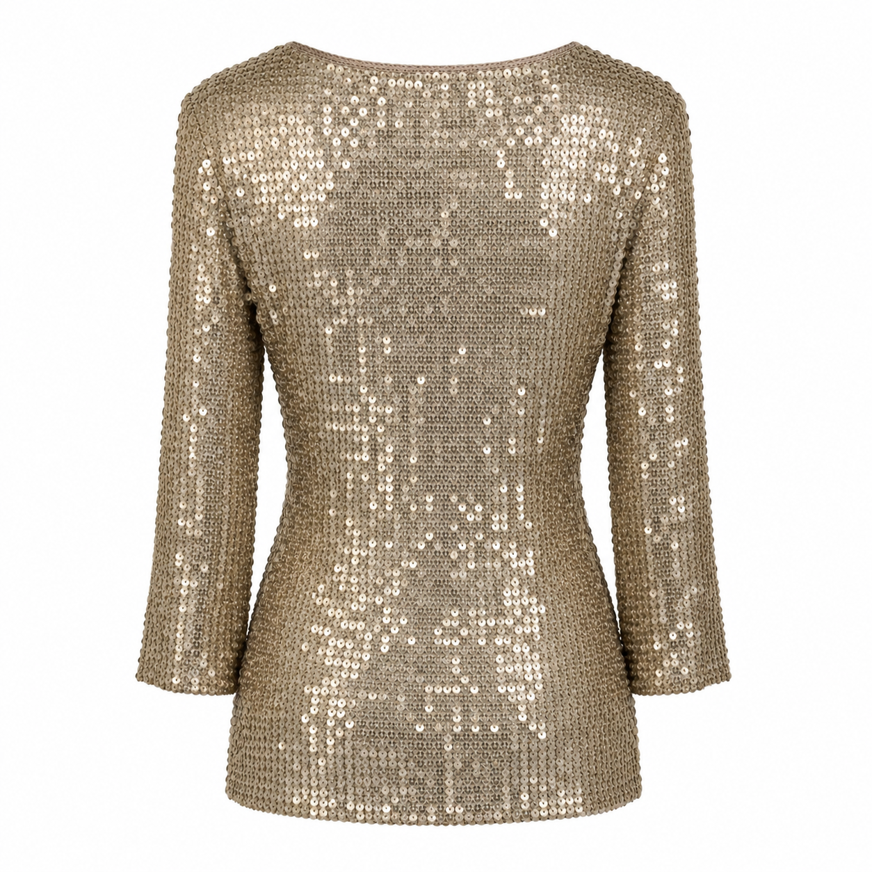 Gold Sequin Top