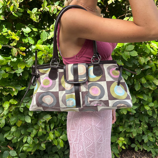 Retro Canvas Shoulder Bag