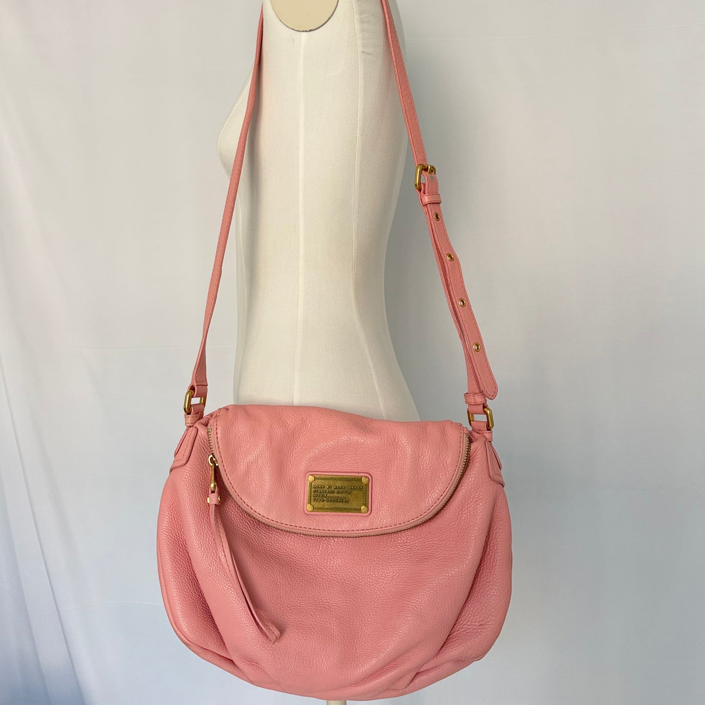 Marc by Marc Jacobs Pink Pebbled Leather Bag