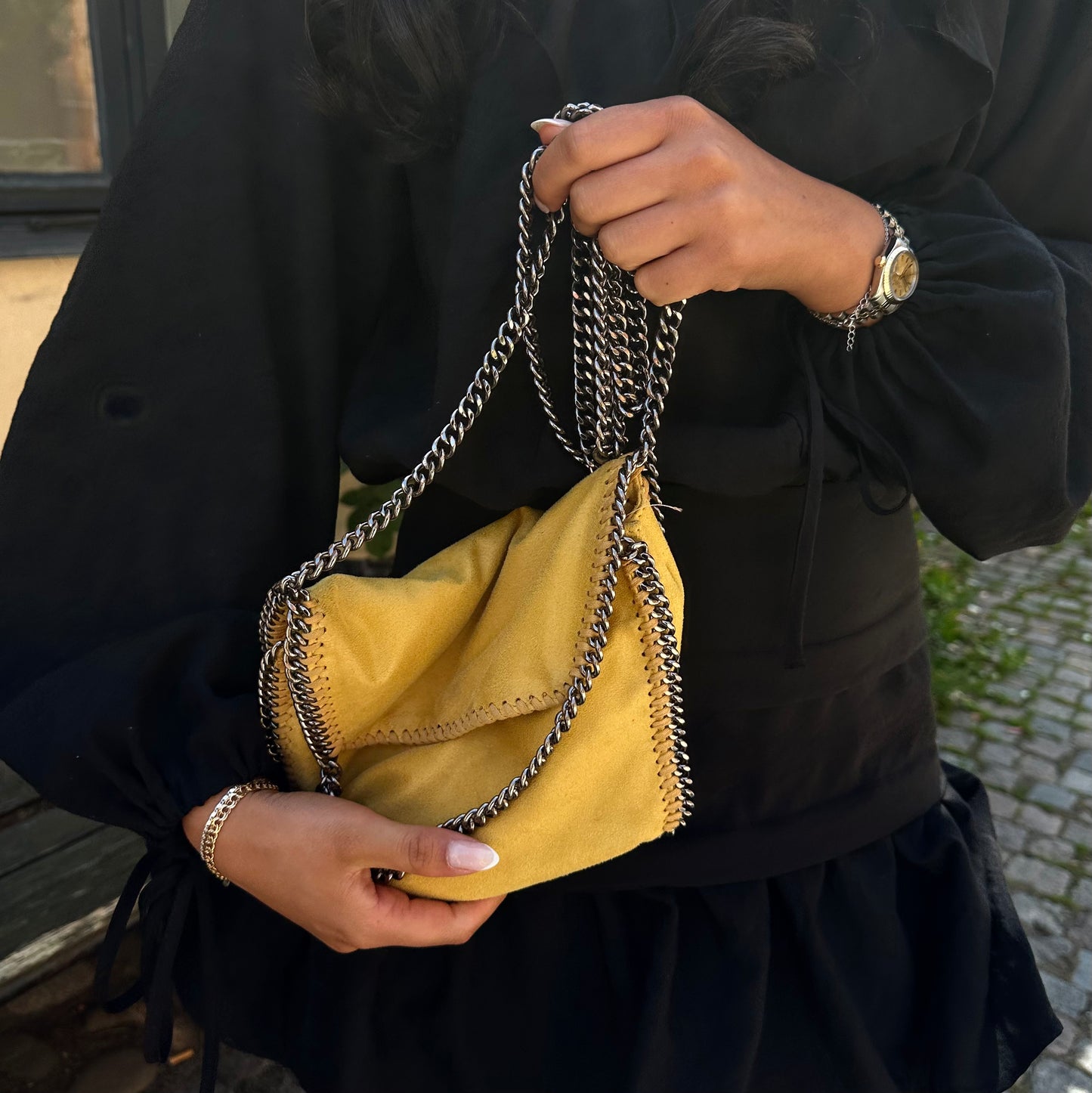 Stella McCartney Yellow Mini Falabela