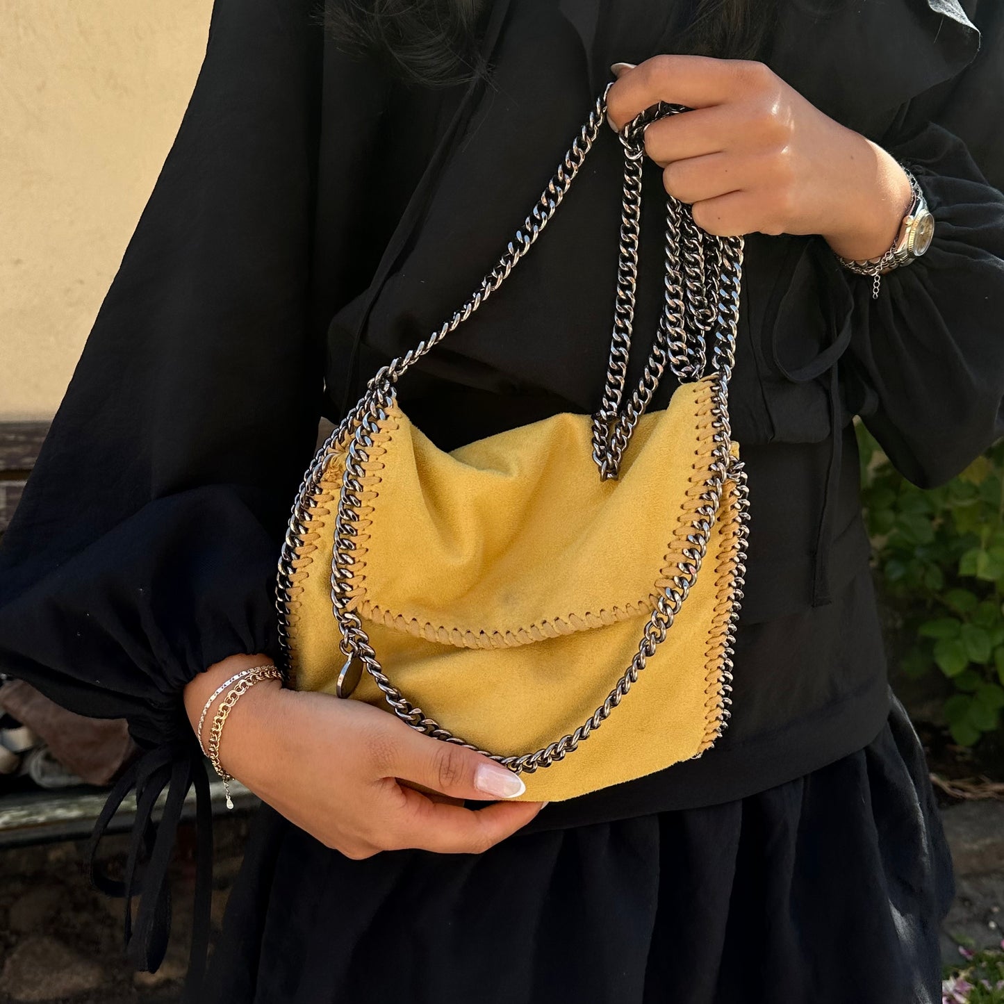 Stella McCartney Yellow Mini Falabela