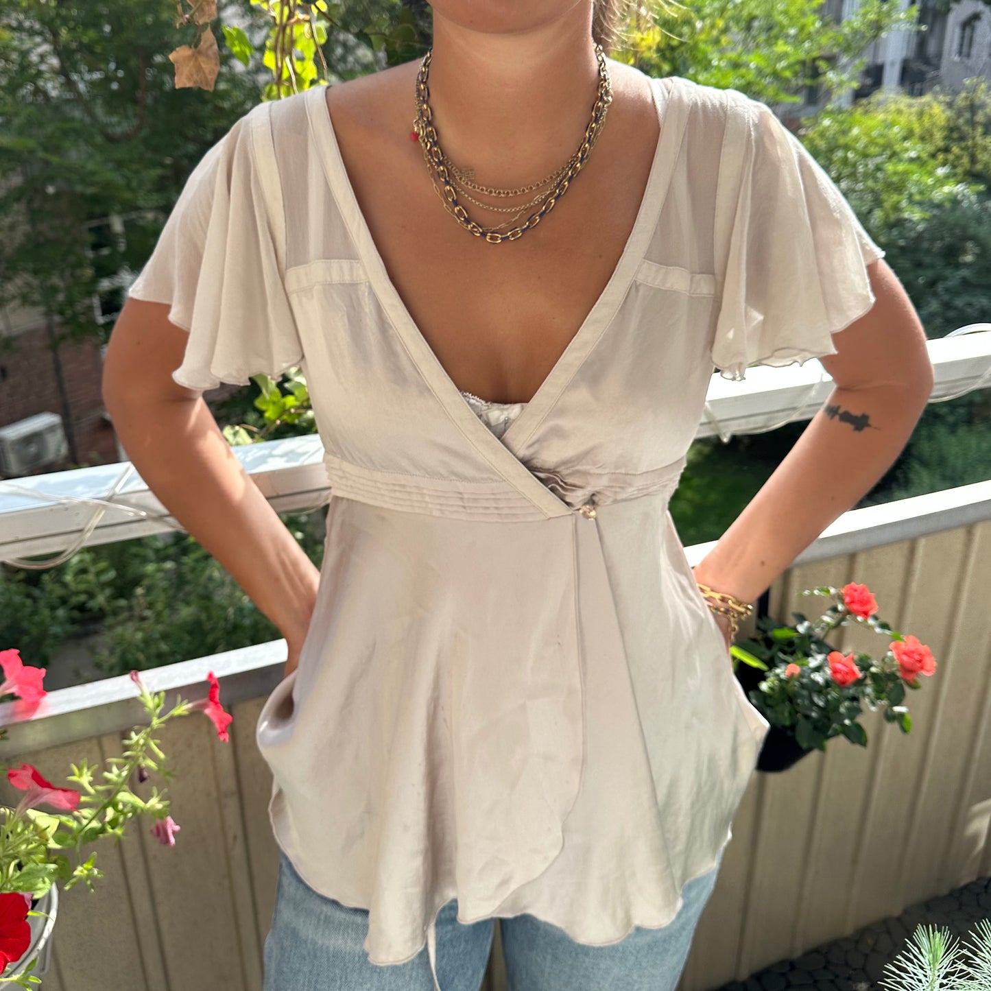 Silk Wrap Blouse - Stella McCartney x H&M