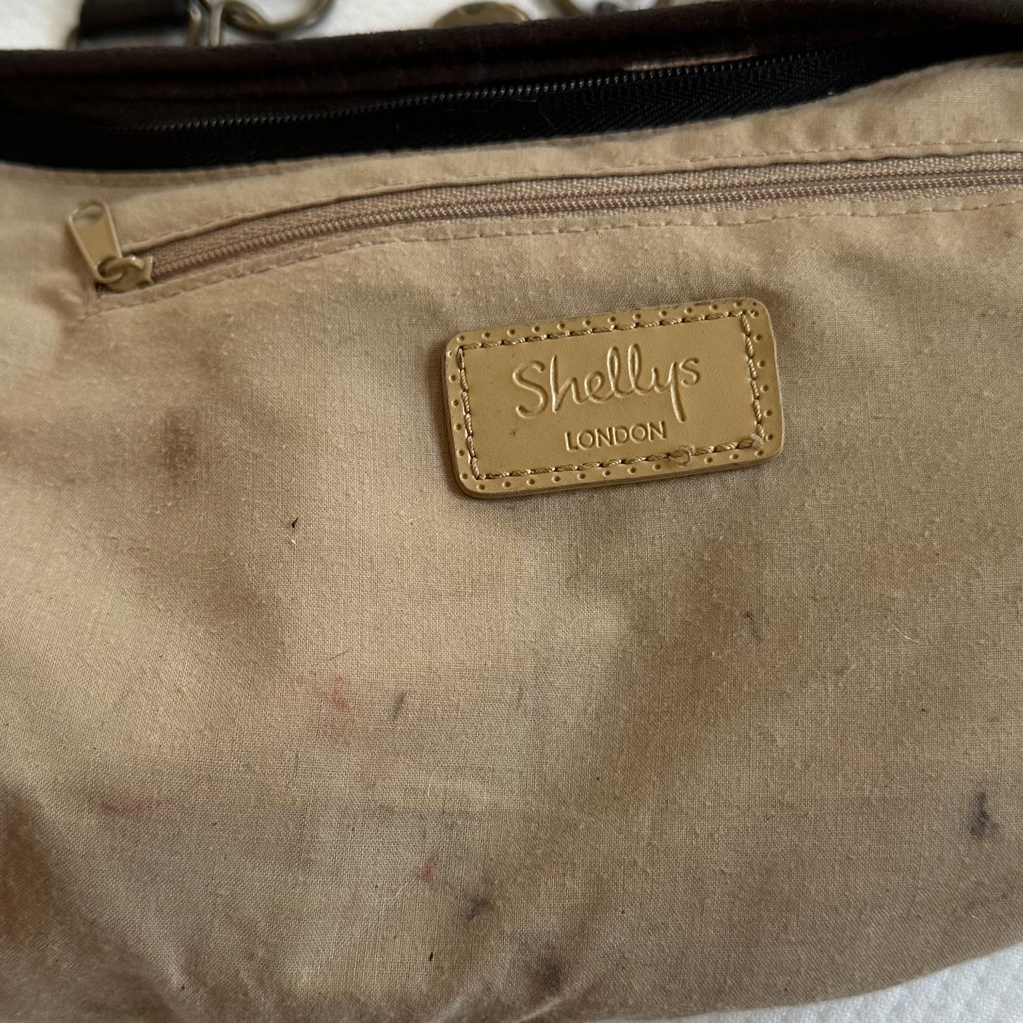 Zebra Pony Hair Shoulder Bag