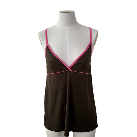 Brown/Pink Halter Top - Filippa K