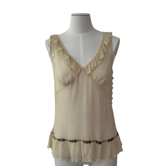 Boho Flowy Detail Tank Top